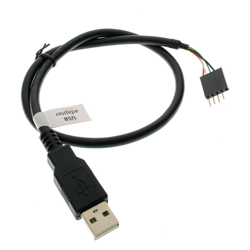 USB-kaapeli Akasa 0,4 m USB A musta