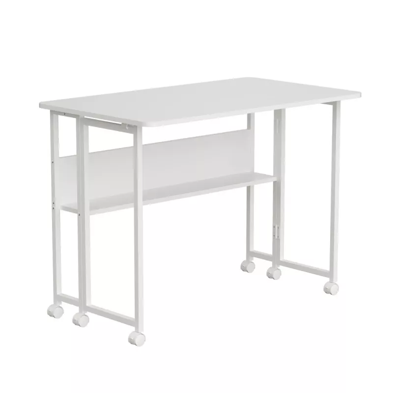 Maclean siirrettävä työpöytä valkoinen MC-126W 50kg