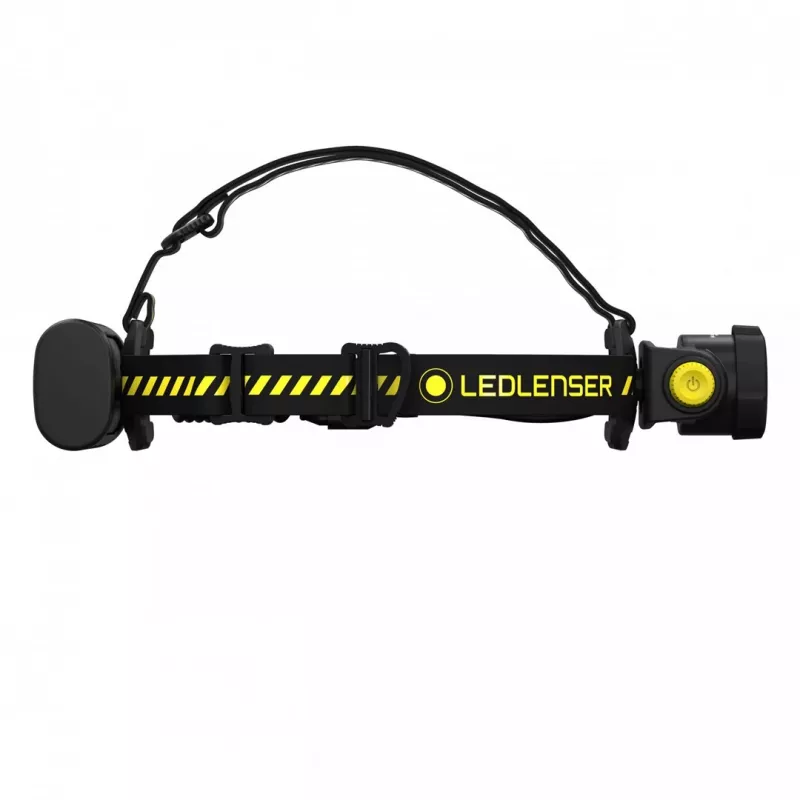 Otsalamppu Led Lenser H15R Work musta keltainen