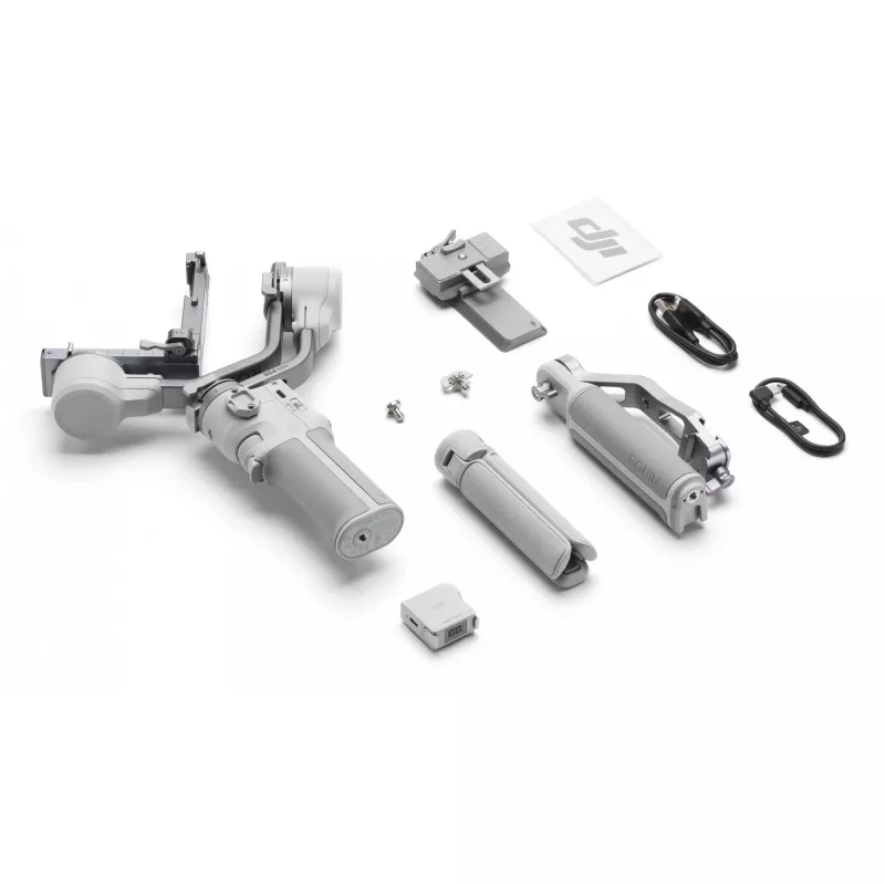 Gimbal-vakain DJI RS 4 Mini Combo — kompakti kevyt käsivakain peilittömille kameroille