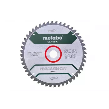 Pyörösahanterä Metabo 628061000 25,4 cm