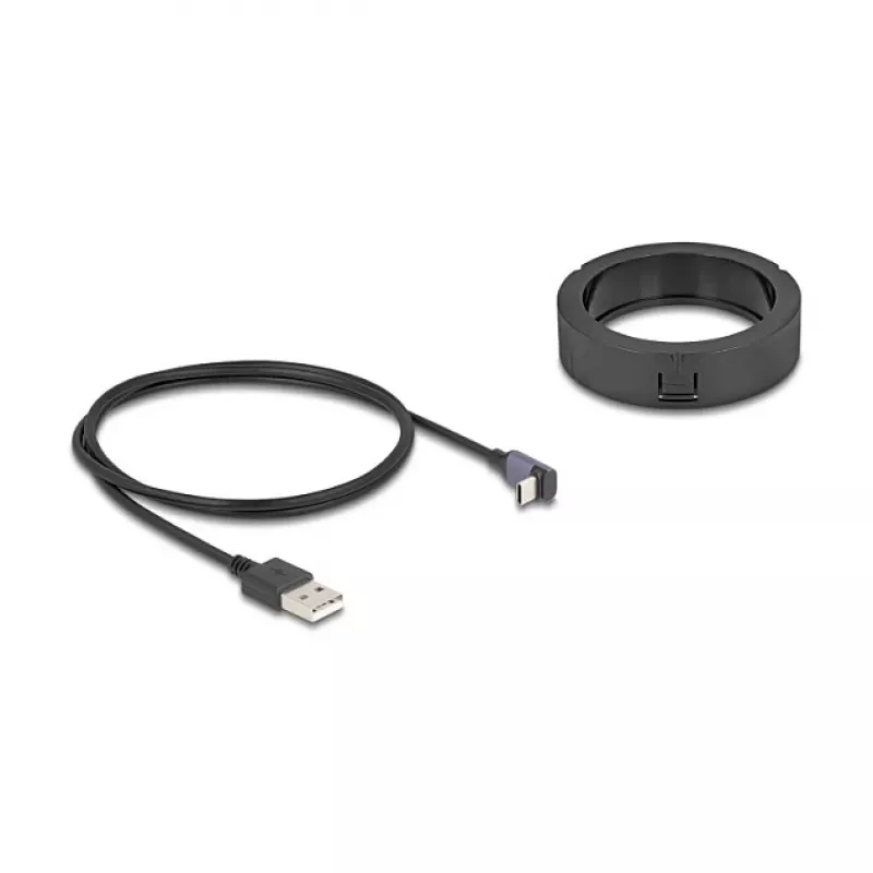 Sisälaturi DeLOCK 66284 älypuhelin musta USB langaton
