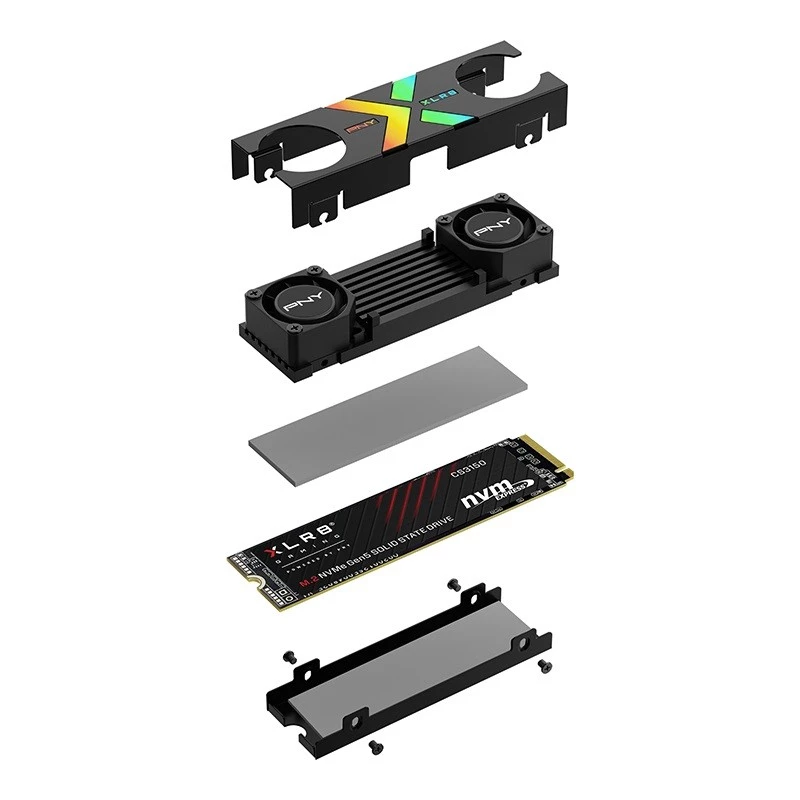 SSD-kiintolevy PNY 2 TB M.2 PCI Express 5.0 NVMe CS3150
