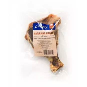 Koiran pureskelutuote PETMEX Schweineschulter yksittäiskappale, luonnollinen herkku, 200 g, proteiini 30,5 %, rasva 22 %, kosteus 4,2 %