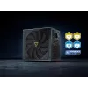 Virtalähde MODECOM VOLCANO HEX GOLD 750W, 80 PLUS Gold, ATX 3.1, modulaarinen, 14 cm tuuletin
