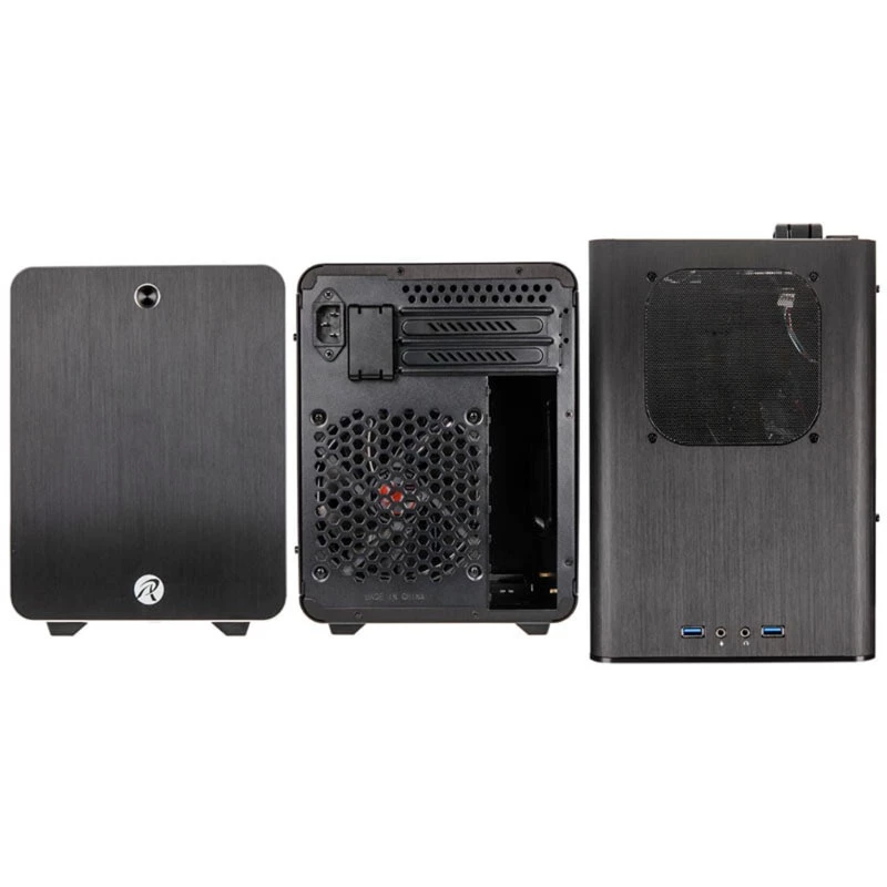 RAIJINTEK METIS PLUS ALS Mini-ITX -kotelo - musta - kotelo - Mini-ITX