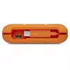 LaCie Rugged USB-C ulkoinen kiintolevy 5 TB USB Type-C 3.2 Gen 1 (3.1 Gen 1) harmaa keltainen