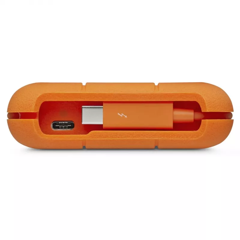 LaCie Rugged USB-C ulkoinen kiintolevy 5 TB USB Type-C 3.2 Gen 1 (3.1 Gen 1) harmaa keltainen