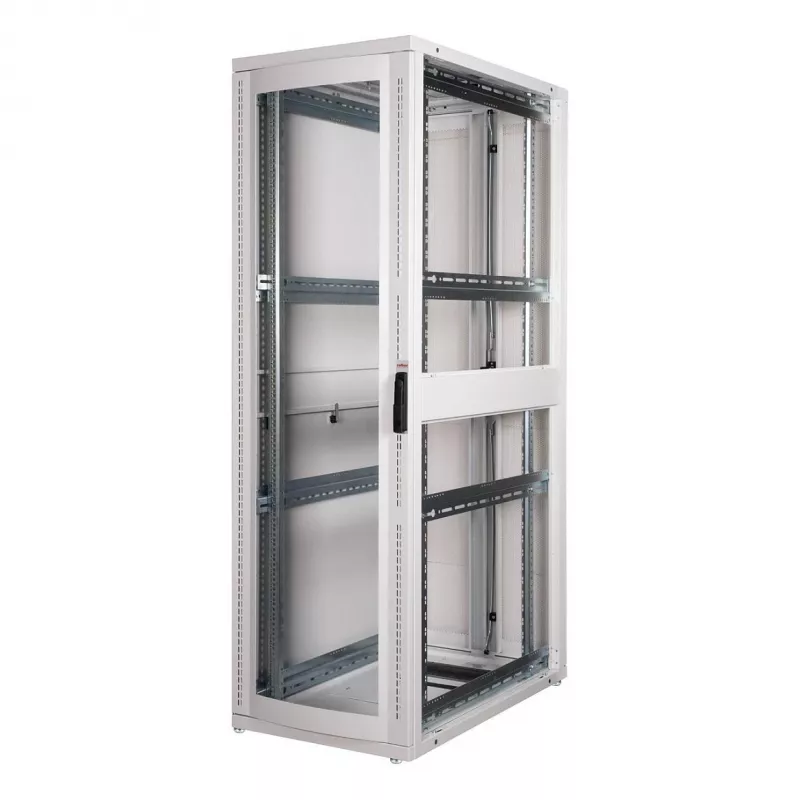Vapaasti seisova kehikko ROLINE 19 tuuman palvelinkaappi Pro 42U 600x1000 harmaa