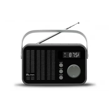 Eltra Radio malli 261 PLL-digitaalivirityksellä, musta