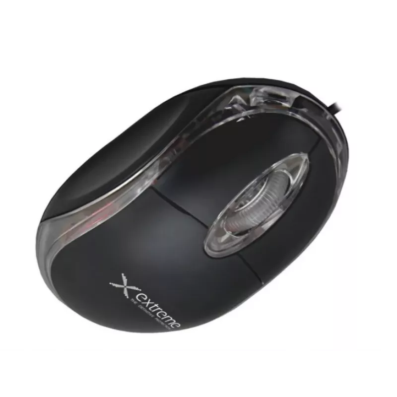 Langallinen optinen molempikätinen hiiri EXTREME XM102K — 1000 DPI, USB Type-A, 1,2 m kaapeli, 3 painiketta