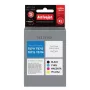 Yhteensopiva ActiveJet AEB-715N mustekasettien monipakkaus — musta (pigmentoitu) 15 ml + syaani, magenta, keltainen 15 ml (XL)