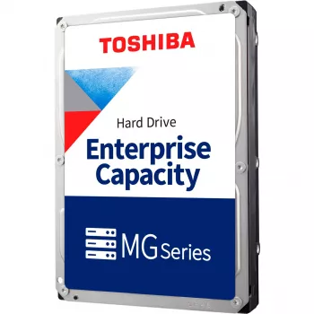 Toshiba MG10F Series MG10AFA22TE - kiintolevy - 22 TB - sisäinen - 3.5 (8.9 cm) - 7200 rpm - puskuri: 512 MB (MG10AFA22TE)