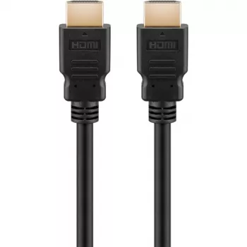 Goobay 41083 HDMI-kaapeli 1,5 m HDMI Type-A (Standard) 2 x HDMI Type-A (Standard) musta (41083)