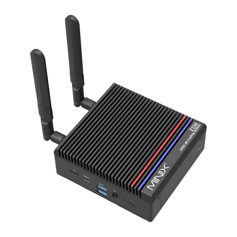 Mini-PC MINIX Z150 N150 mini-työpöytä, 8 GB RAM, 256 GB tallennustila