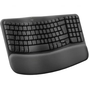 Wave Keys langaton ergonominen näppäimistö - GRAPHITE - NLB - 2.4GHZBT - NA - CENTRAL-419 - UNIVERSAL