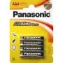 Panasonic 1x4 LR03APB - alkali - 1,5 V - 10,5 mm - 10,5 mm - 44,5 mm - AAA-S (LR03APB/4BP)