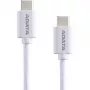 ADATA CACC-100PN-WH USB-kaapeli USB 2.0 1 m USB C valkoinen