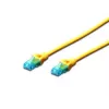 Digitus DK-1512-020/Y Ethernet-patch-kaapeli keltainen