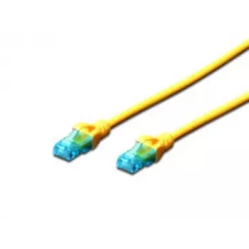 Digitus DK-1512-020/Y Ethernet-patch-kaapeli keltainen
