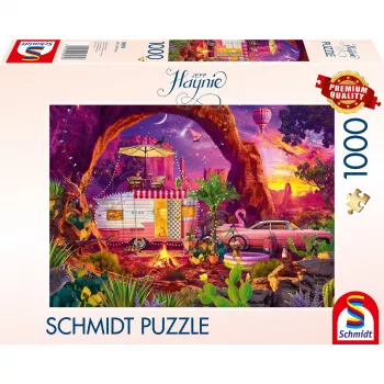 Palapeli schmidt spiele Jeff Haynie — Camping Paradise in the Desert, 1000 palaa, MPN 58574