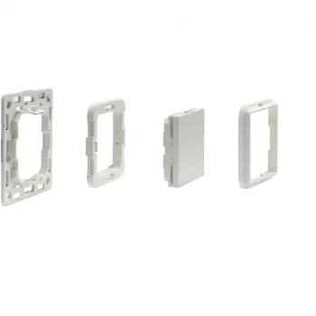 Shelly BLU Wall Switch 4 Shelly BLU Wall Switch 4 valokytkin muovi norsunluu