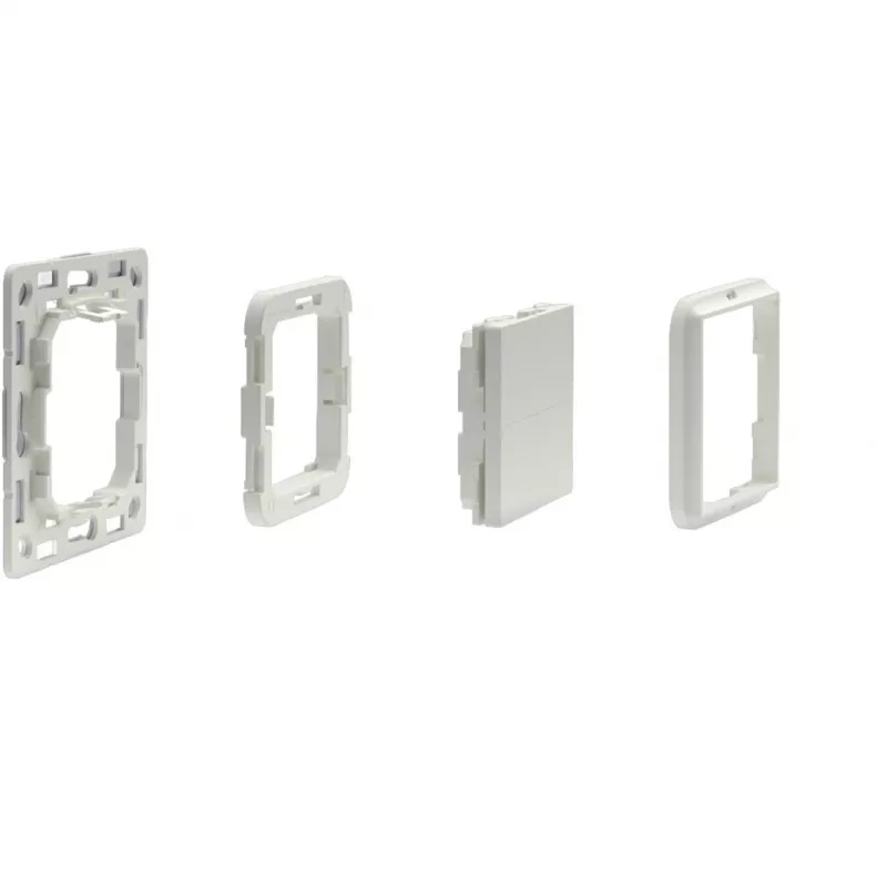 Shelly BLU Wall Switch 4 Shelly BLU Wall Switch 4 valokytkin muovi norsunluu