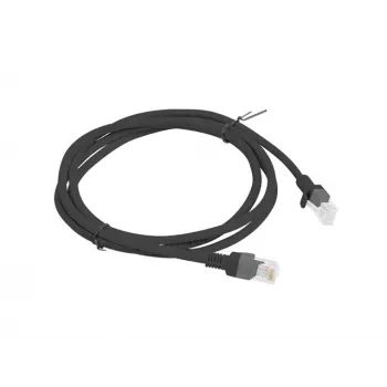 Verkkokaapeli Lanberg PCU6-10CC-0150-BK RJ-45 Cat6 1,5 m musta