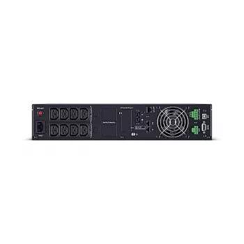 Keskeytymätön virransyöttö CYBERPOWER OLS2000ERT2UA-B 2000VA/1800W Online-torni/2U LCD:llä, USB ja RS232