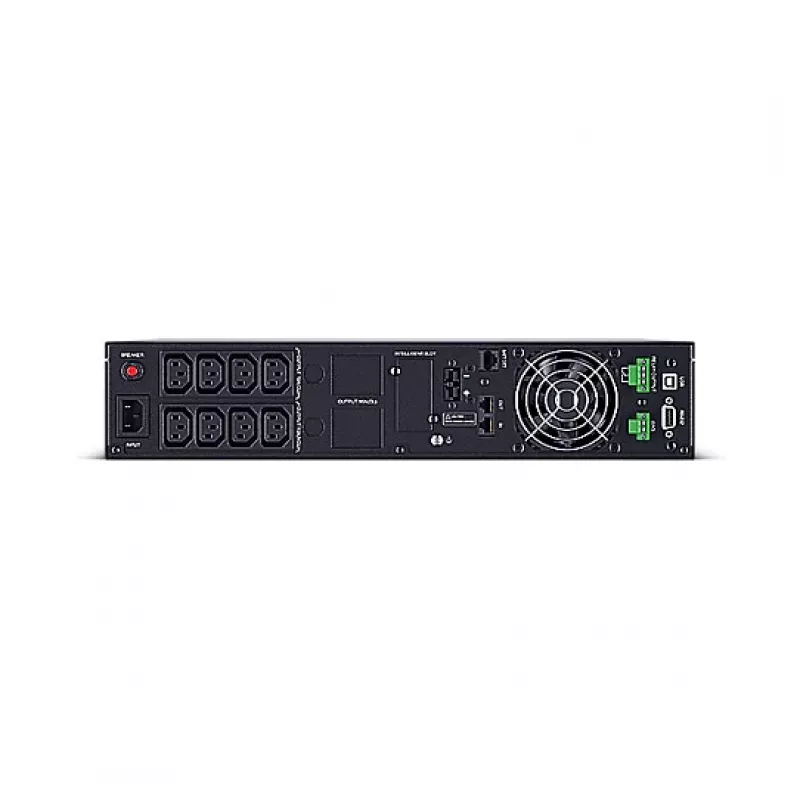 Keskeytymätön virransyöttö CYBERPOWER OLS2000ERT2UA-B 2000VA/1800W Online-torni/2U LCD:llä, USB ja RS232
