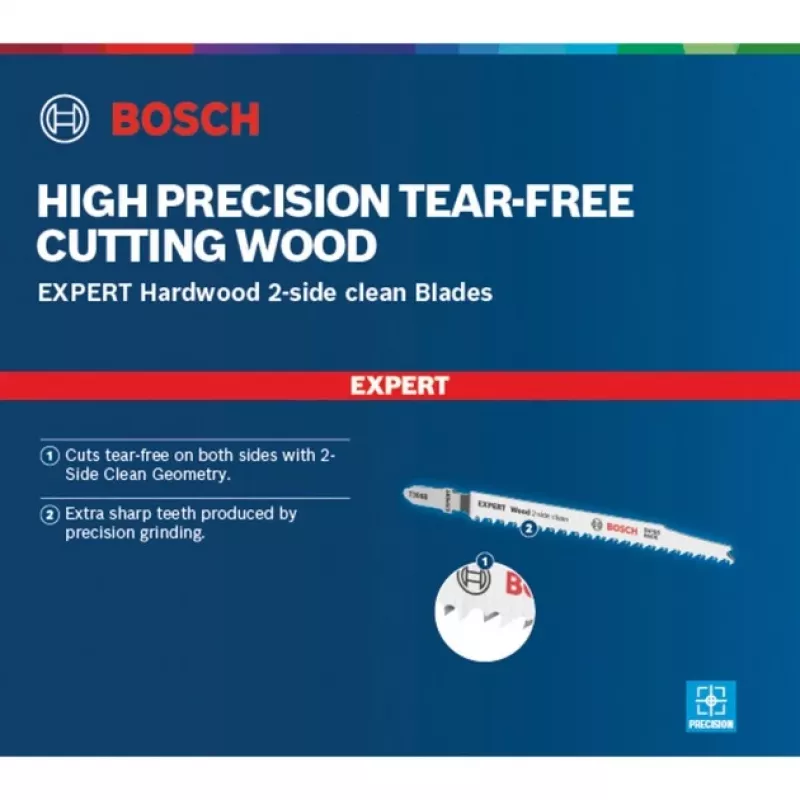 Bosch 2 608 900 550 pistosaha-/kuviosaha-/puukkosahanterä pistosahanterä hiiliteräs (HCS) 3 kpl