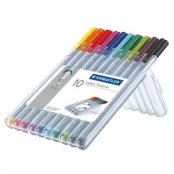 Fineliner Staedtler triplus 334 Multi 10 kpl