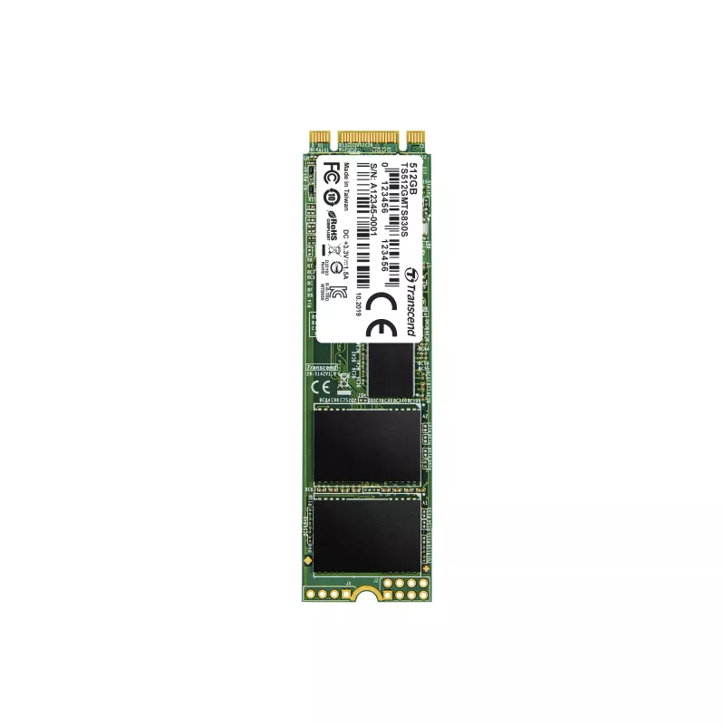 SSD-asema Transcend 512 GB M.2 6 Gbit/s TS512GMTS830S