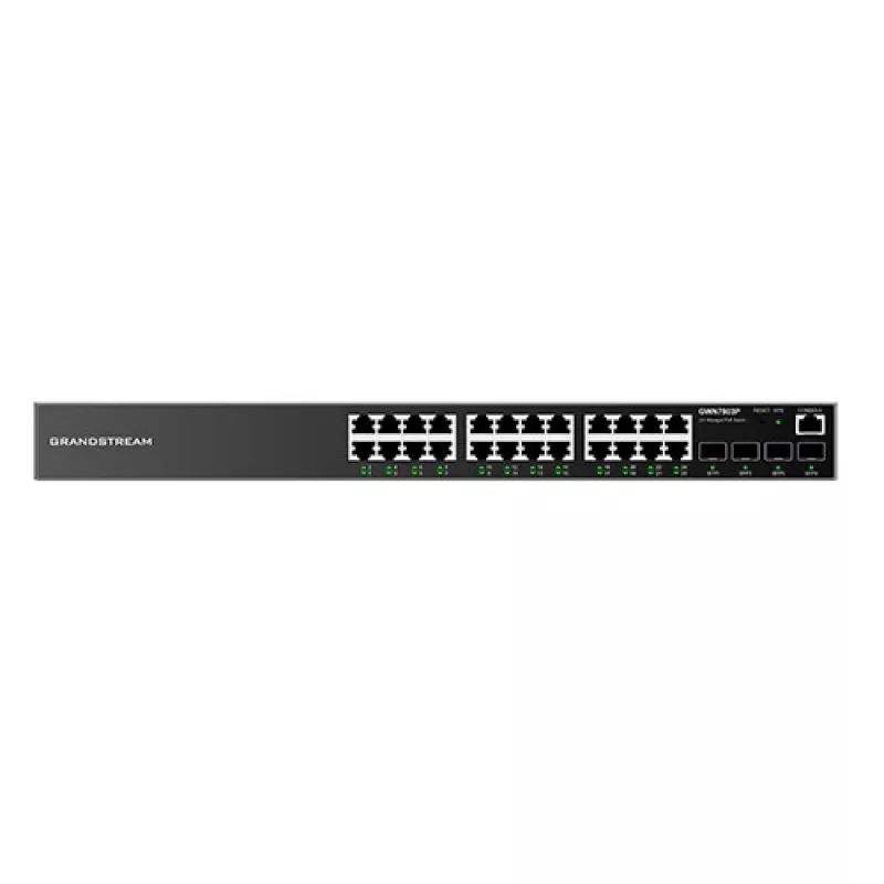 Grandstream GWN 7803 24GE 4SFP managed -kytkin L2+
