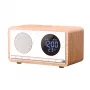 MANTA RDI912W Rimini -kelloradio, Bluetooth ja langaton lataus, valkoinen