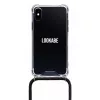 Lookabe kaulaketjupuhelinkuori iPhone XS Maxille, kulta/musta
