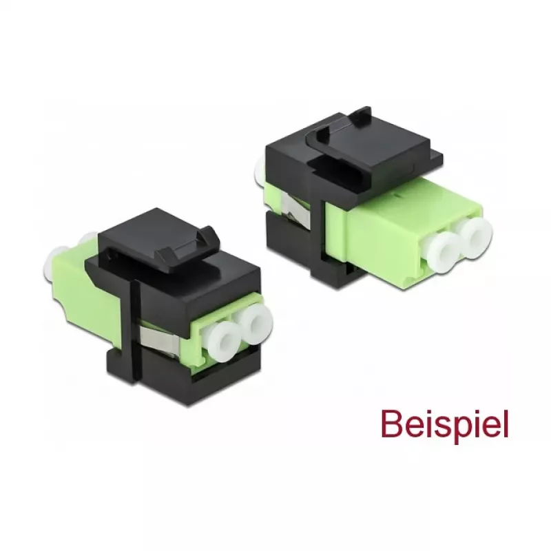 Keystone-suoja DeLOCK 86806 musta kuitu-kytkimille 10 kpl
