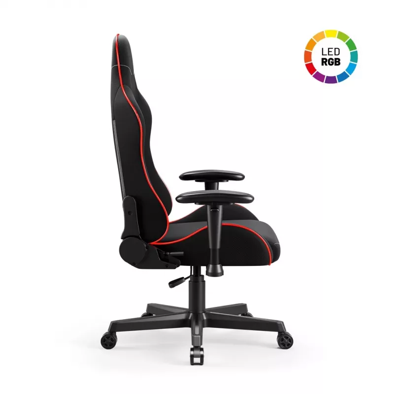 Gaming-tuoli Diablo X-Starter musta LED — Diablo X-Starter Gaming-tuoli integroidulla LED-valaistuksella