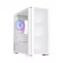 Montech AIR 100 ARGB MICRO-ATX-tornikotelo neljällä esiasennetulla ARGB-tuulettimella, ultraminimalistinen muotoilu, hieno mesh-etupaneeli, korkea ilmavirta, ainutlaatuinen sivu