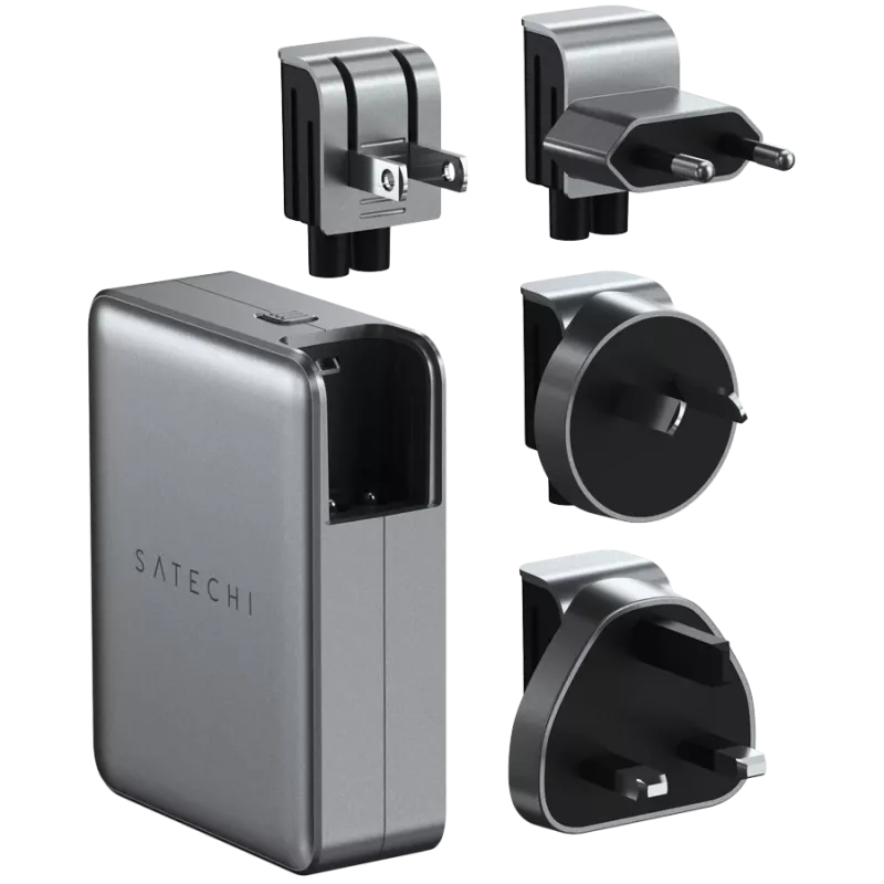Mobiililaitteen laturi Satechi ST-W145GTM 4 USB Type-C pikalataus