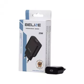 Laturi 25W USB-C PD 3.0 ilman kaapelia musta