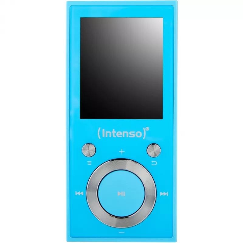 MP3-soitin INTENSO Video Scooter BT — 16 GB, LCD-näyttö, MicroSD-yhteensopiva, sininen