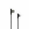 Sbox USB-C-90-B USB->Type-C 90 M/M 1,5 m musta