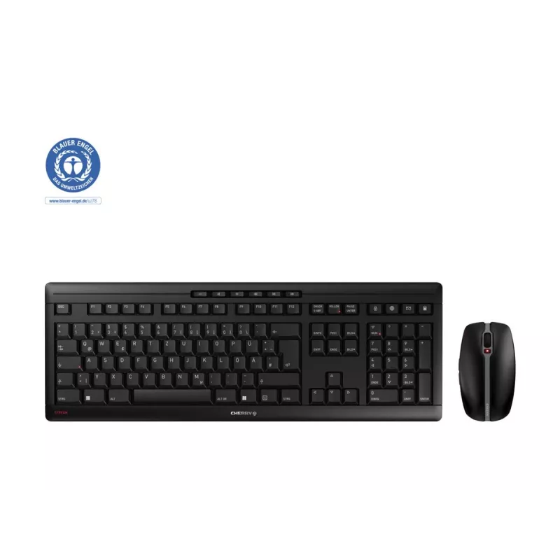 Langaton näppäimistö-hiirisarja CHERRY Stream Desktop JD-8500DE-2