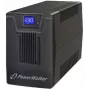 Keskeytymätön virransyöttö PowerWalker VI 800 SCL FR — Line-Interactive UPS 0,8 kVA (480 W), 2 pistorasiaa tyyppi E, USB, RJ-45/RJ-11, 12V 9Ah akku, Tower, musta
