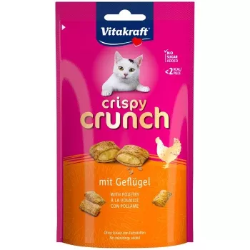 Kissanherkku Vitakraft Crispy Crunch siipikarja 60 g