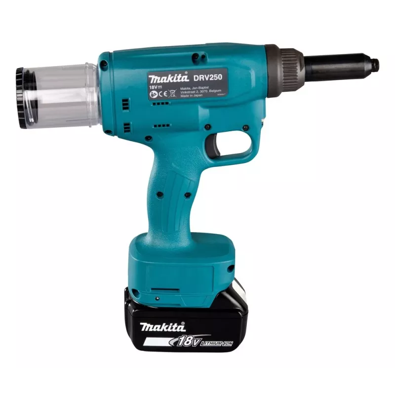 Makita DRV250 niittipistooli käsikäyttöinen
