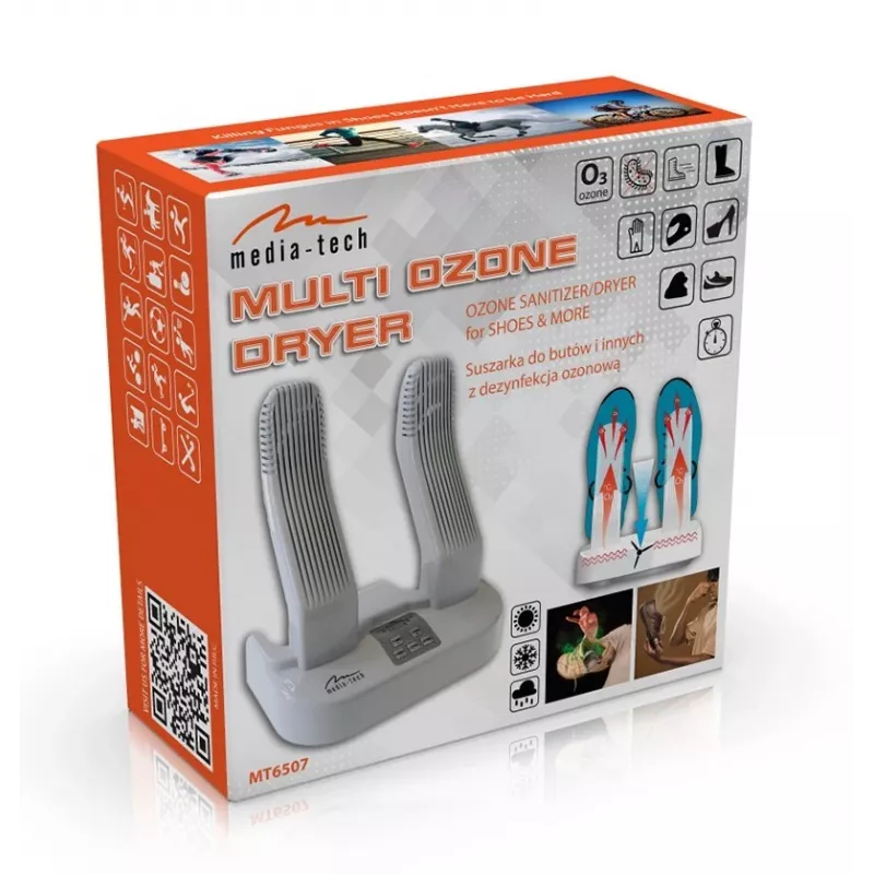 Kenkienkuivauslaite sterilointitoiminnolla MULTI DRYER OZONE PRO MT6507