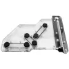 Singularity Computers Spectre 2.0 Elite Kit Side Distro Plate - musta