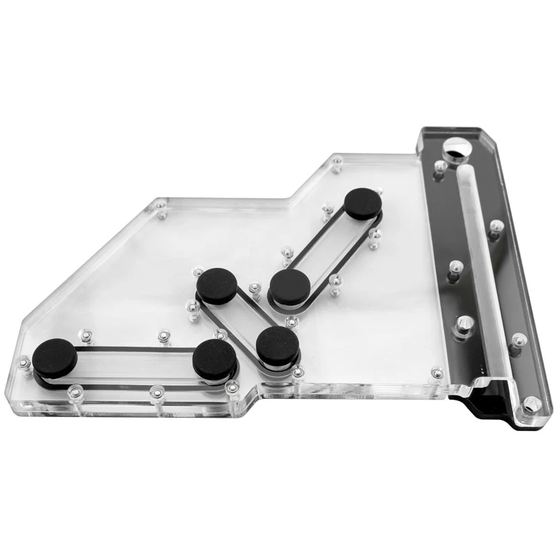 Singularity Computers Spectre 2.0 Elite Kit Side Distro Plate - musta